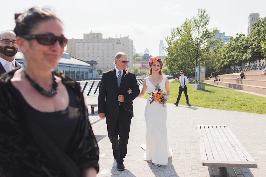 Race Street Pier, wedding