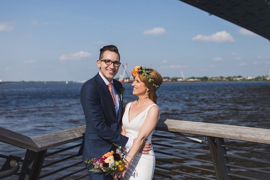 wedding, photography, Race Street Pier