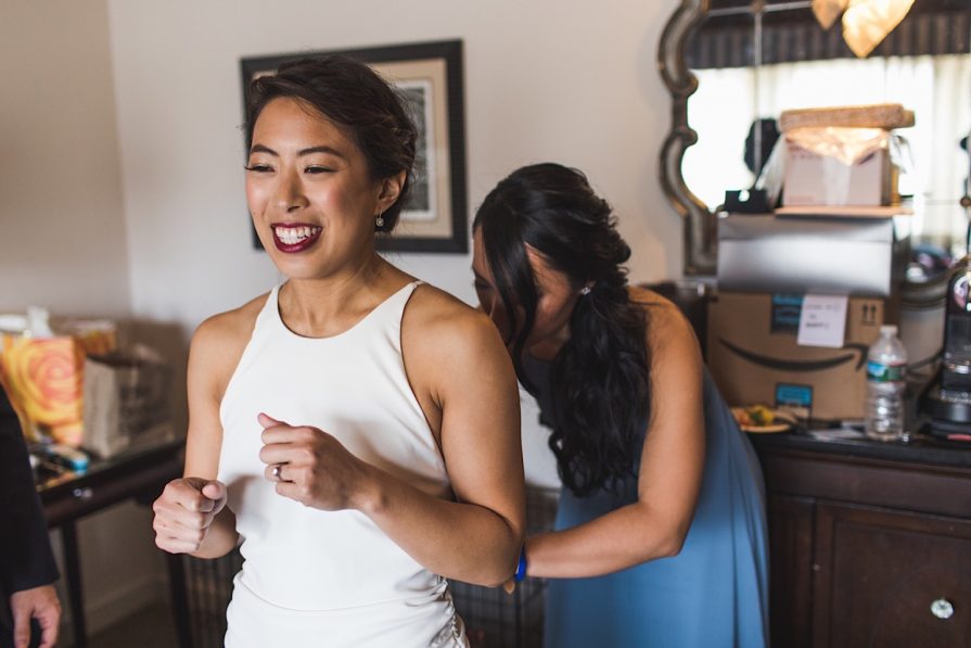 getting ready, wedding, Philadelphia