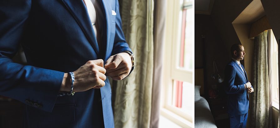getting ready, wedding, Philadelphia
