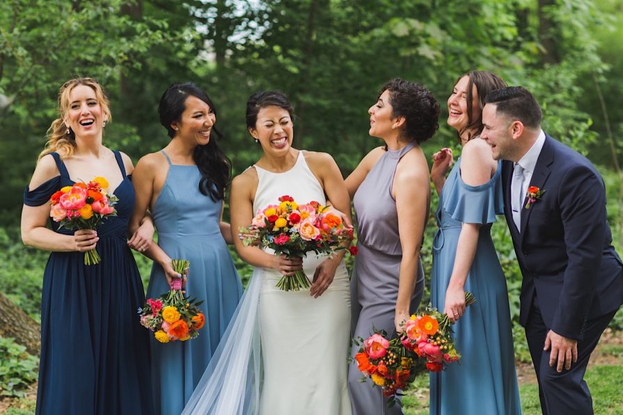 wedding party, Philadelphia, inclusive