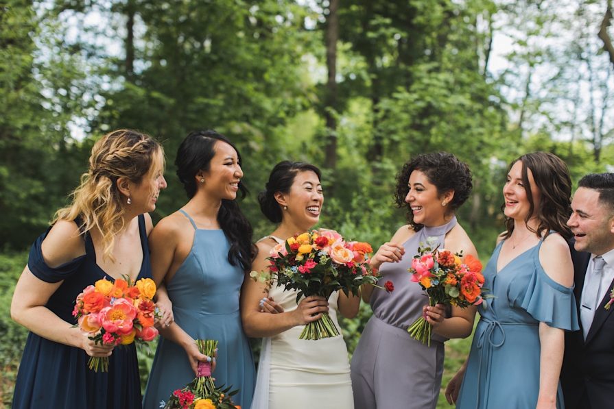 wedding party, Philadelphia, inclusive