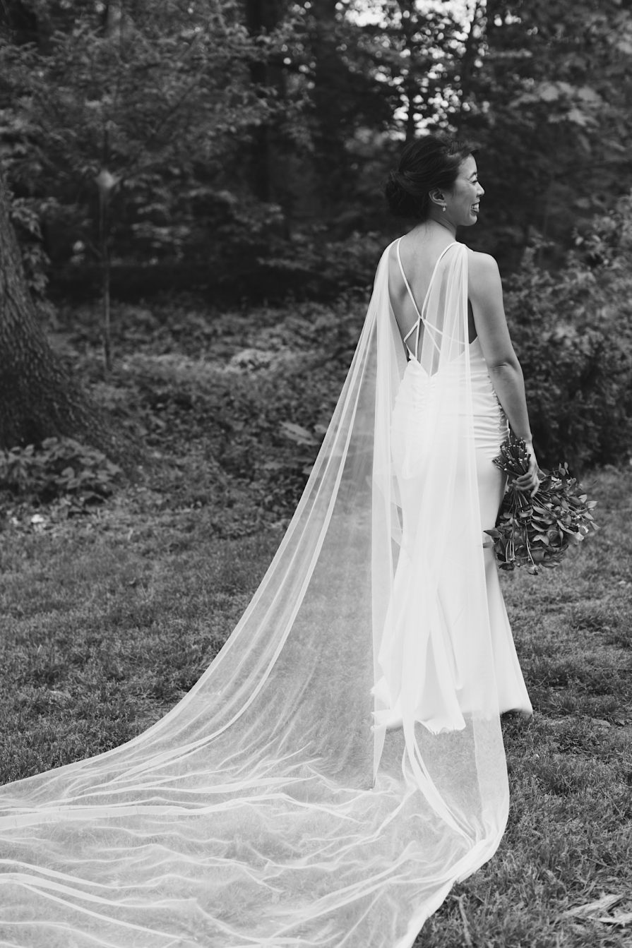 bride, wedding, Philadelphia, cape, gown