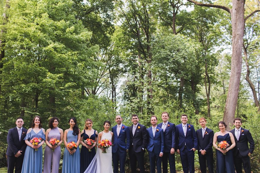 wedding party, Philadelphia, inclusive