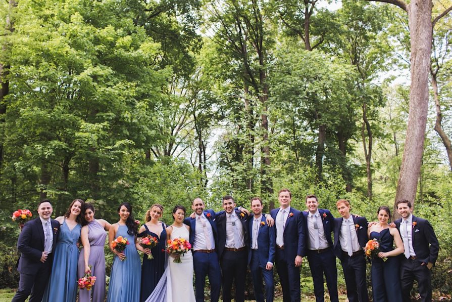 wedding party, Philadelphia, inclusive