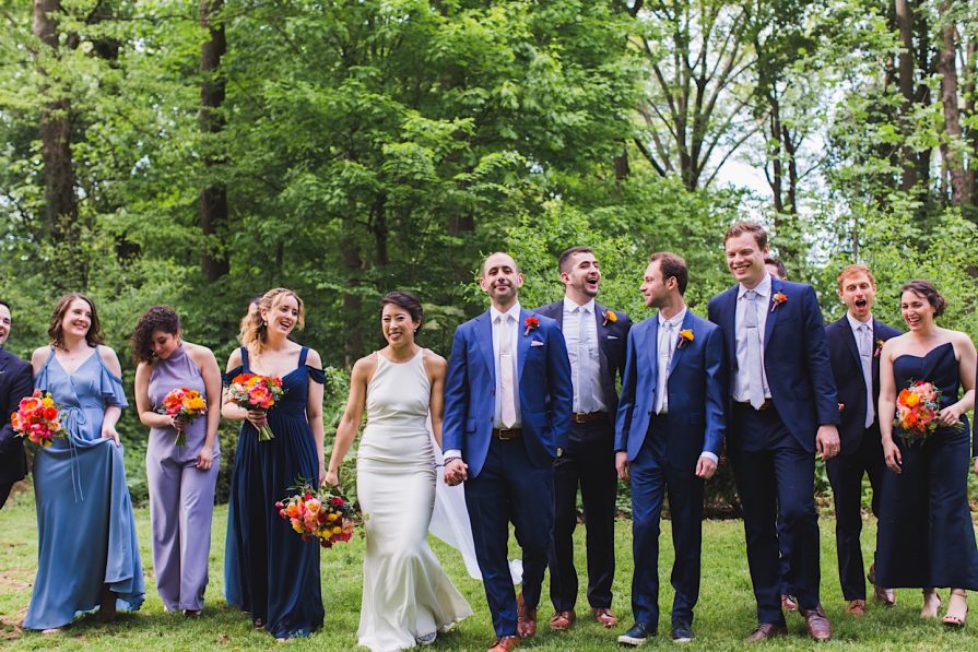 wedding party, Philadelphia, inclusive