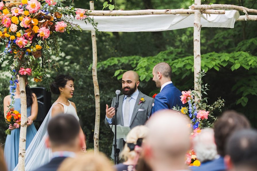 Awbury Arboretum, wedding, ceremony, Philadelphia
