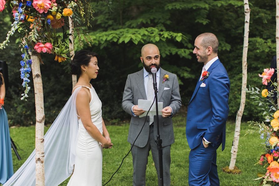 Awbury Arboretum, wedding, ceremony, Philadelphia