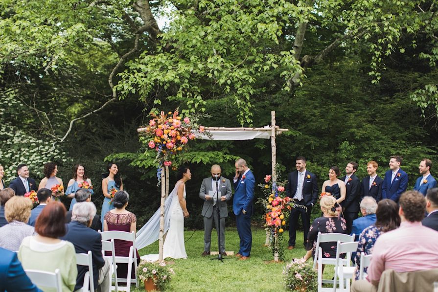 Awbury Arboretum, wedding, ceremony, Philadelphia