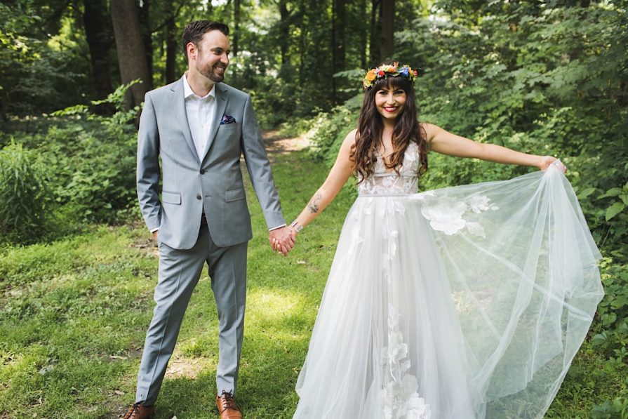 Awbury Arboretum, Philadelphia, wedding