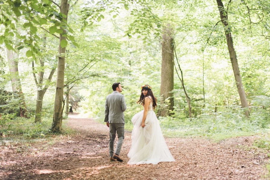 Awbury Arboretum, Philadelphia, wedding