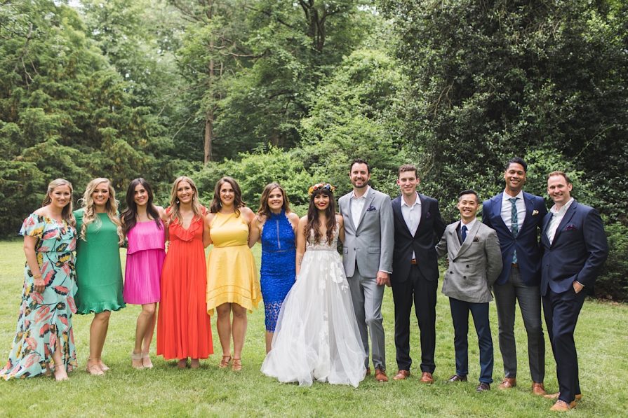 wedding party, Philadelphia