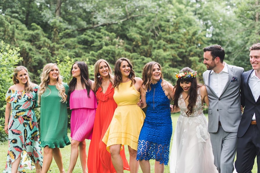 wedding party, Philadelphia