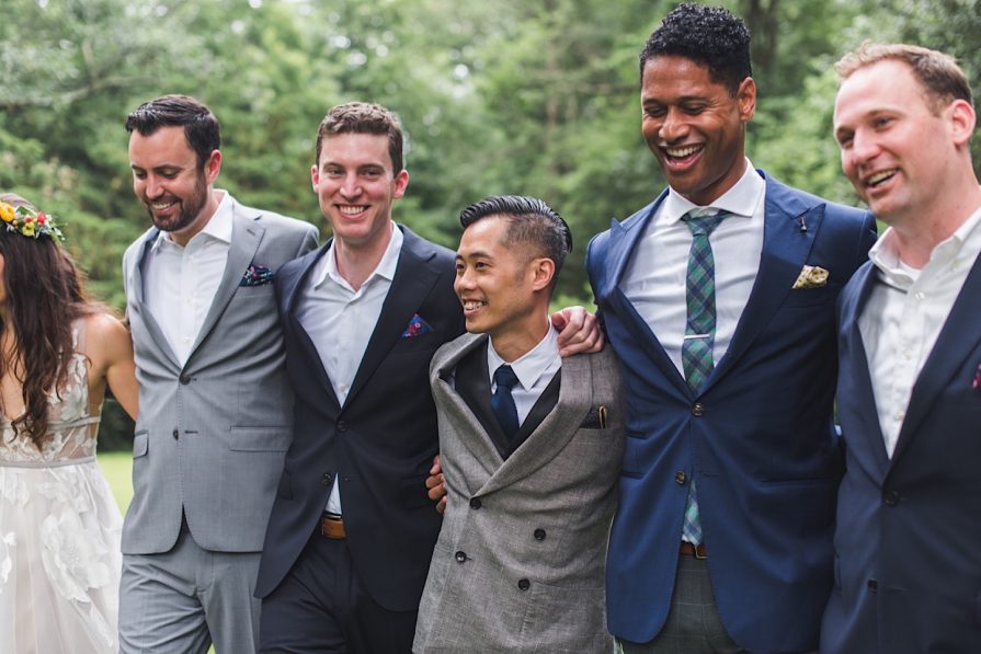wedding party, Philadelphia