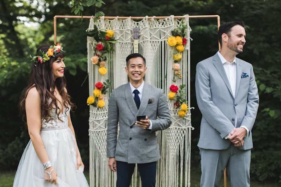 Awbury Arboretum, Philadelphia, wedding