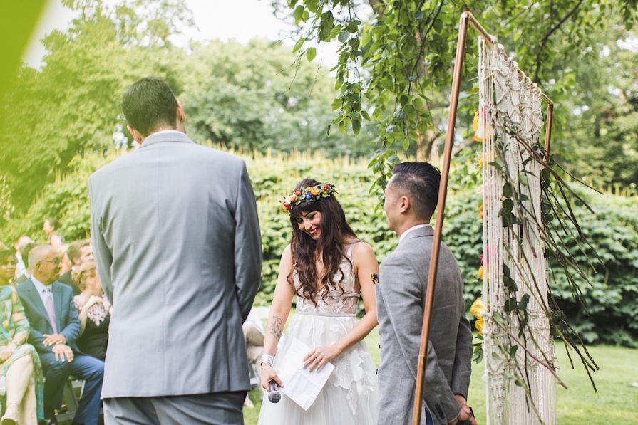Awbury Arboretum, Philadelphia, wedding