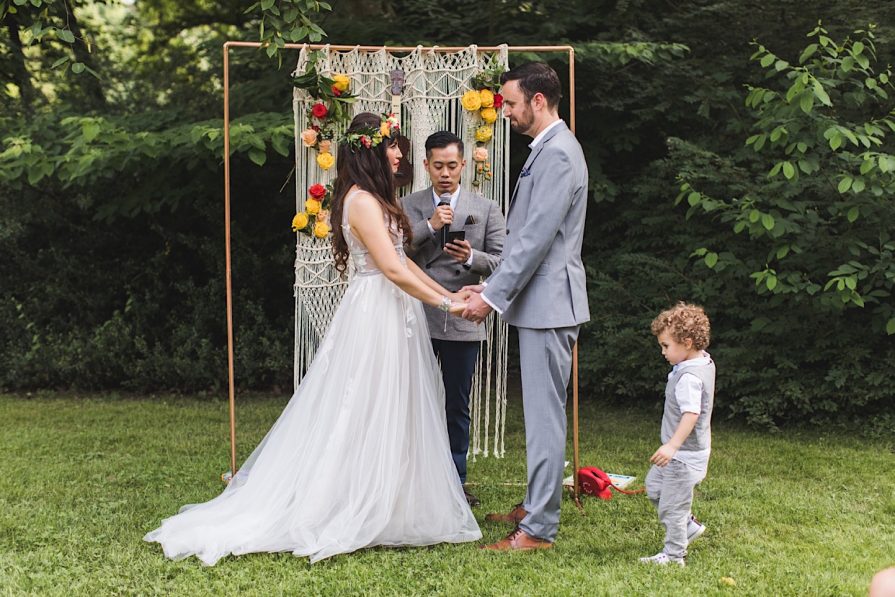 Awbury Arboretum, Philadelphia, wedding
