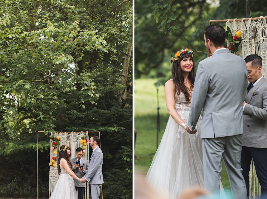 Awbury Arboretum, Philadelphia, wedding