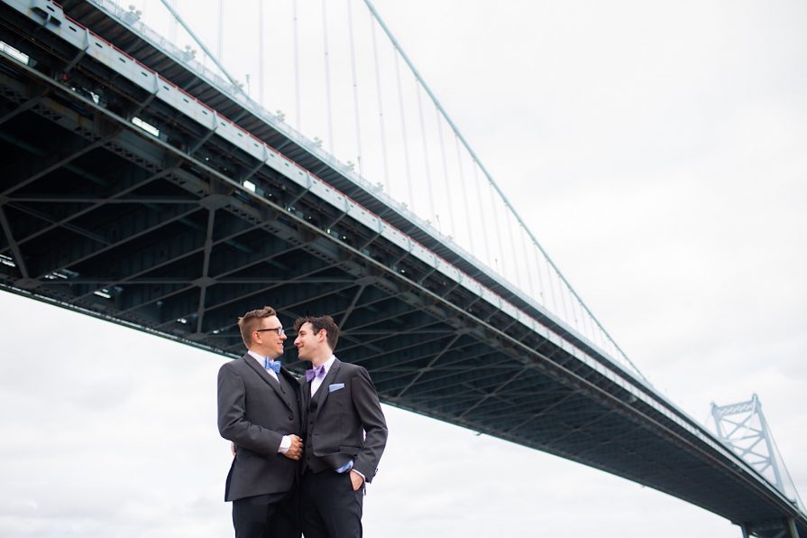 LGBTQ Philadelphia wedding photographer, inclusive