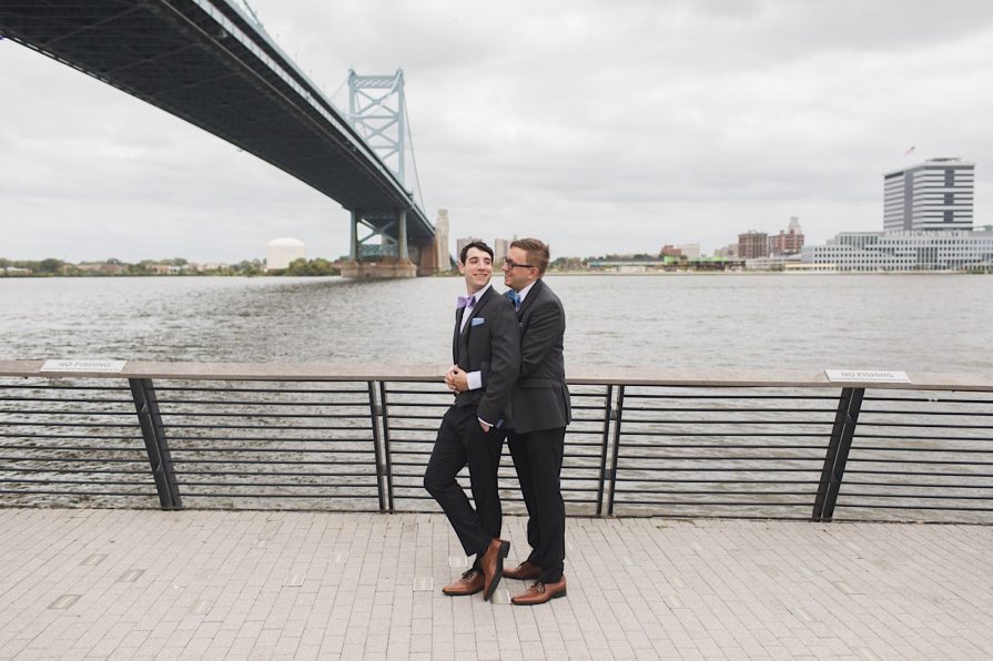 LGBTQ Philadelphia wedding photographer, inclusive