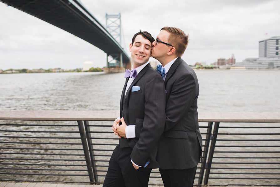 Race Street Pier wedding, photography