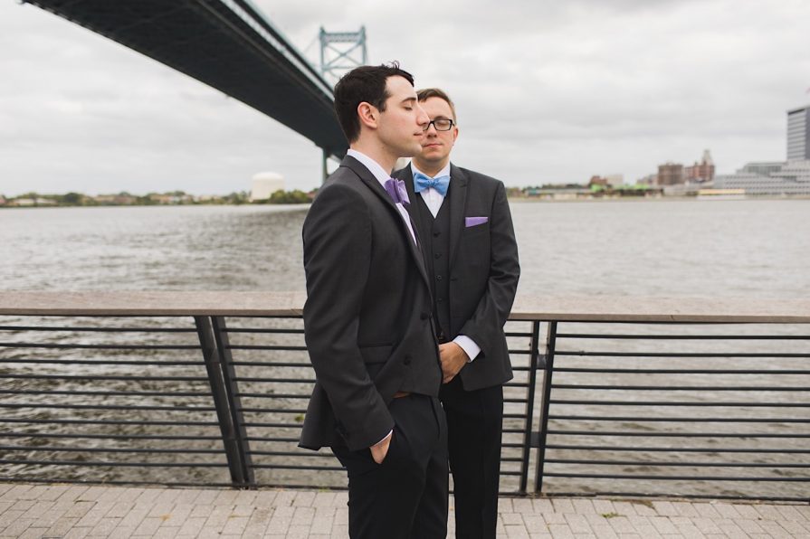 Race Street Pier wedding, photography