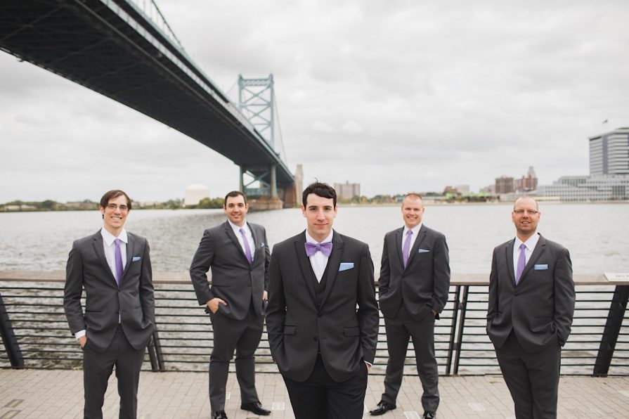 Race Street Pier wedding, photography