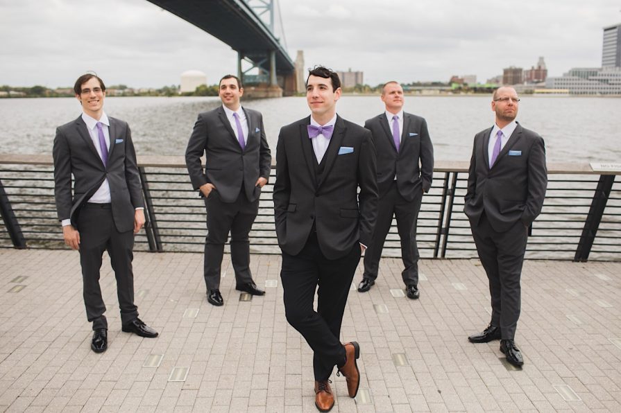 Race Street Pier wedding, photography