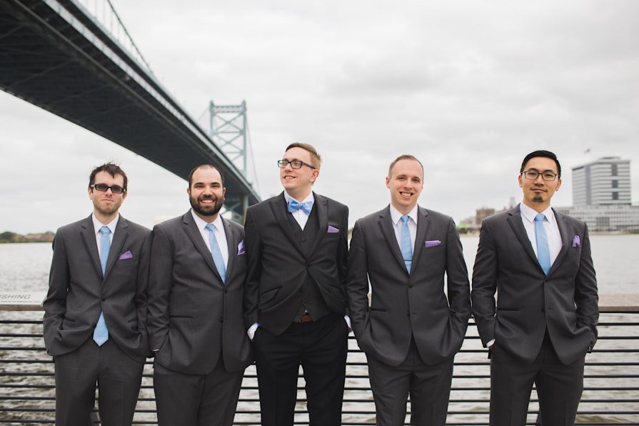 Race Street Pier wedding, photography