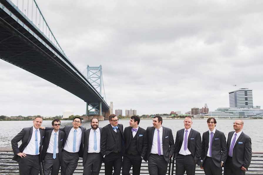 Race Street Pier wedding, photography