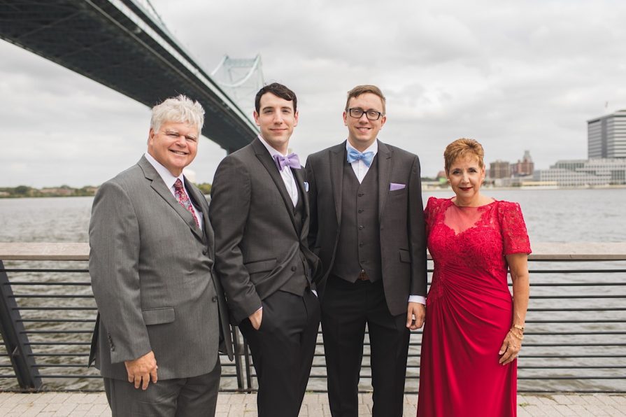 Race Street Pier wedding, photography