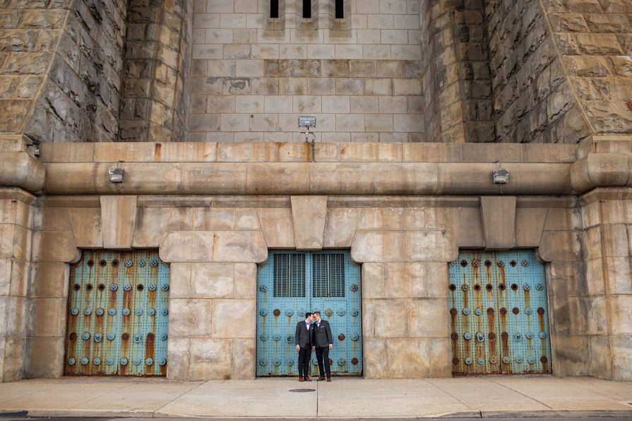 LGBTQ Philadelphia wedding, Old City