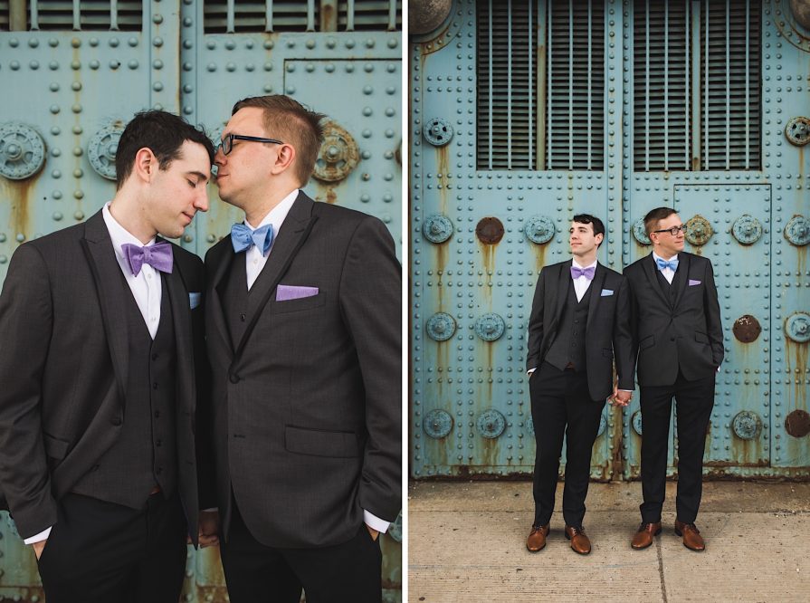 LGBTQ Philadelphia wedding, Old City