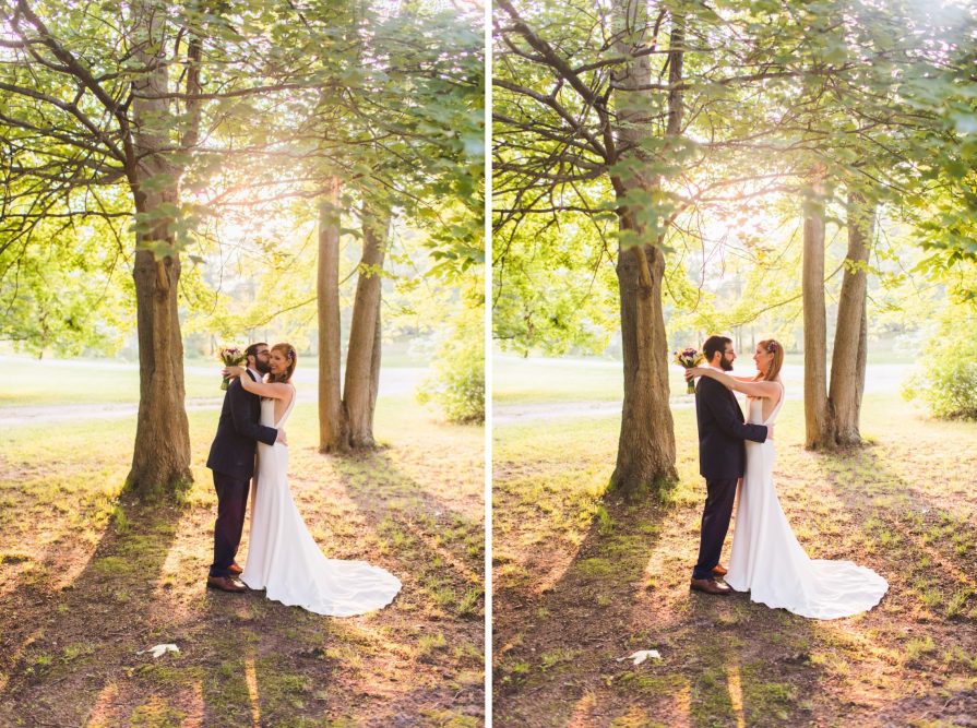 intimate backyard wedding, New Jersey