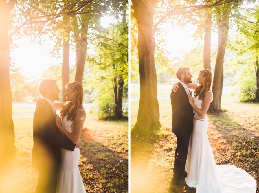 intimate wedding, Philadelphia, backyard