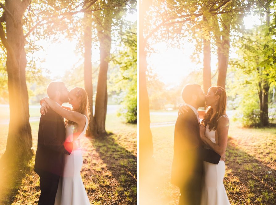 intimate wedding, Philadelphia, backyard
