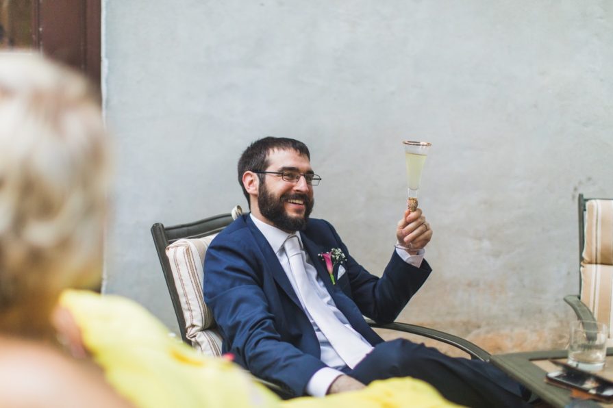 intimate wedding, backyard, dinner, New Jersey