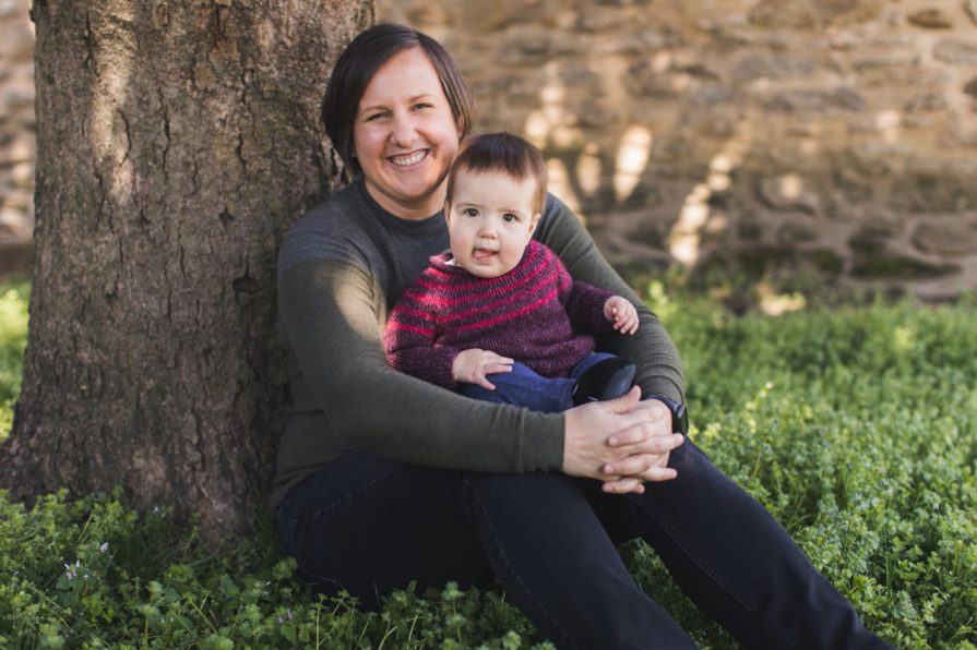 Family session in Philadelphia at Bartram's Garden