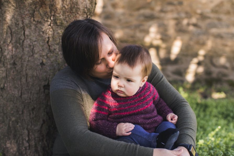 Family session in Philadelphia at Bartram's Garden