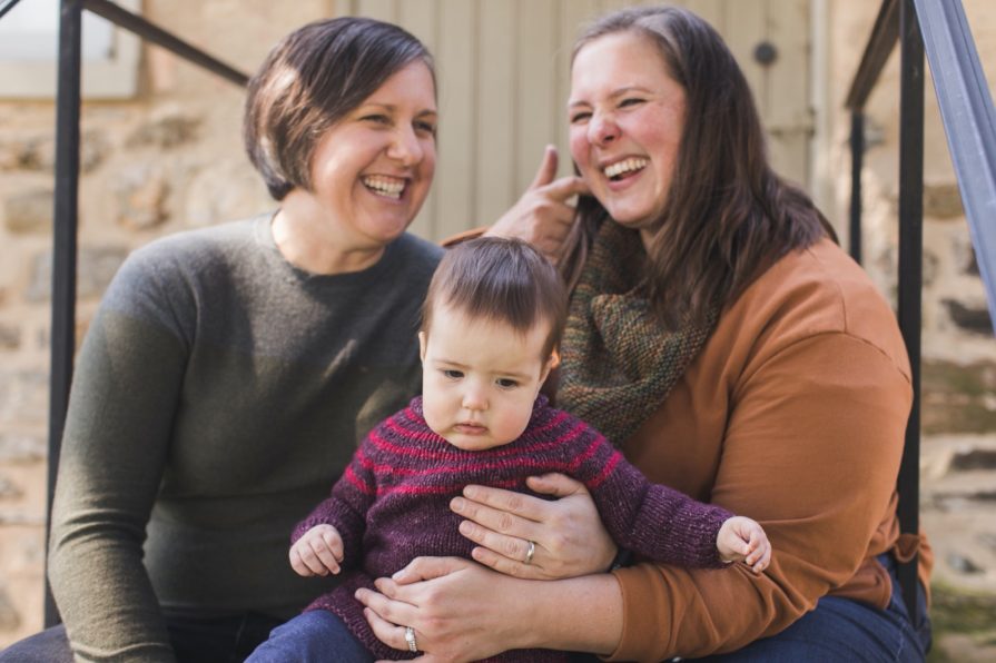 Family session in Philadelphia at Bartram's Garden