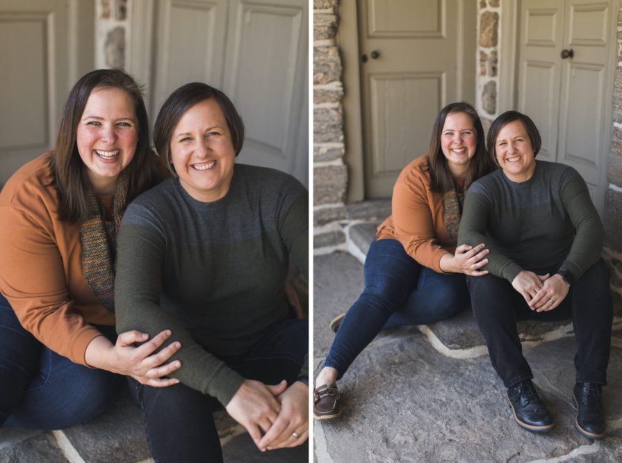 Family session in Philadelphia at Bartram's Garden