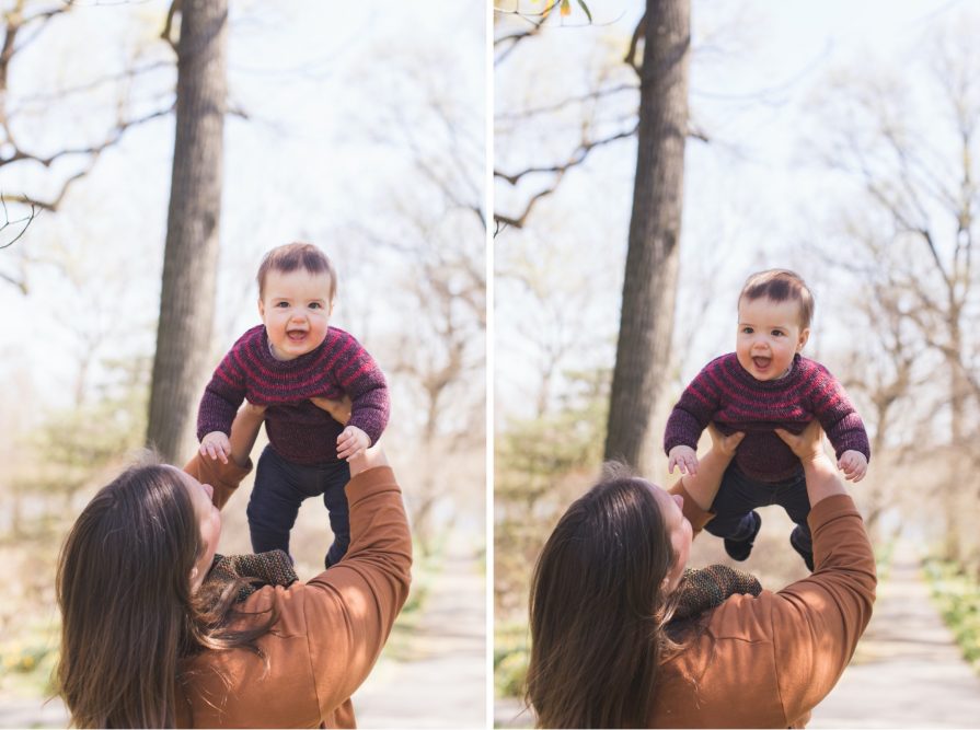 Family session in Philadelphia at Bartram's Garden