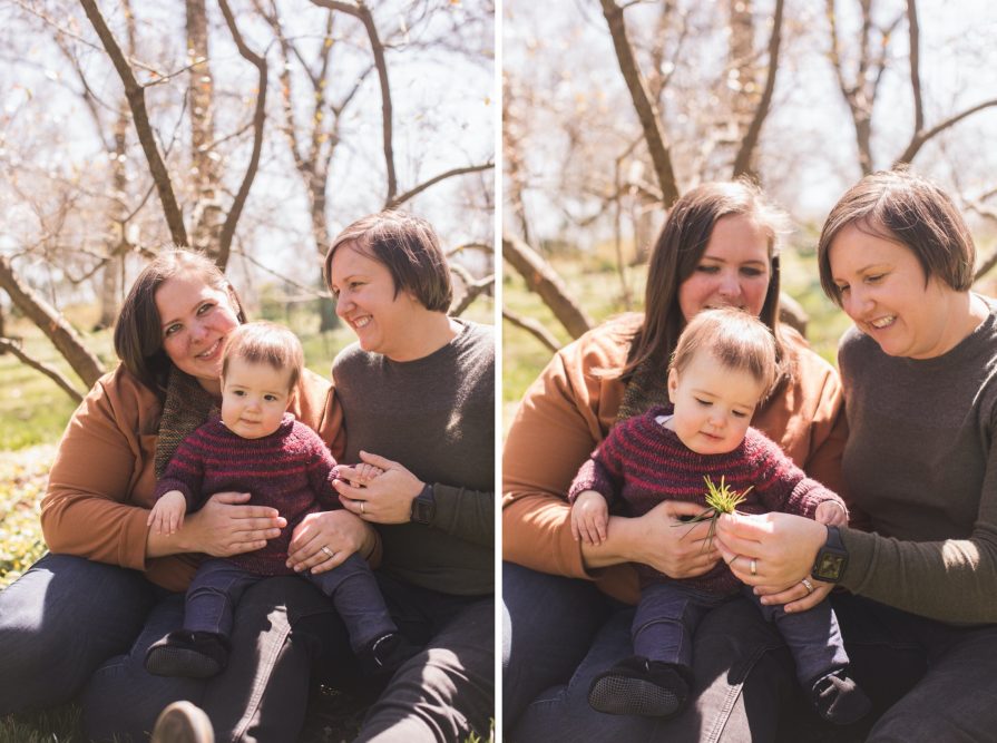 Family session in Philadelphia at Bartram's Garden