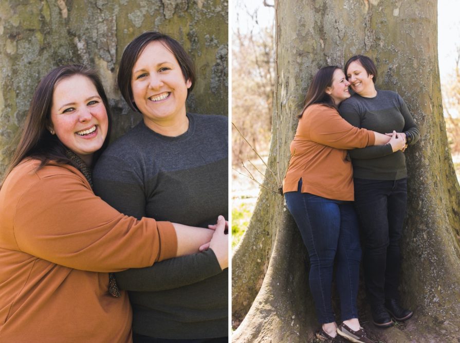 Family session in Philadelphia at Bartram's Garden
