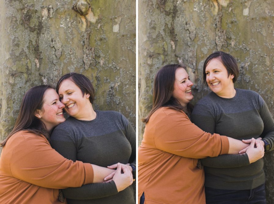 Family session in Philadelphia at Bartram's Garden
