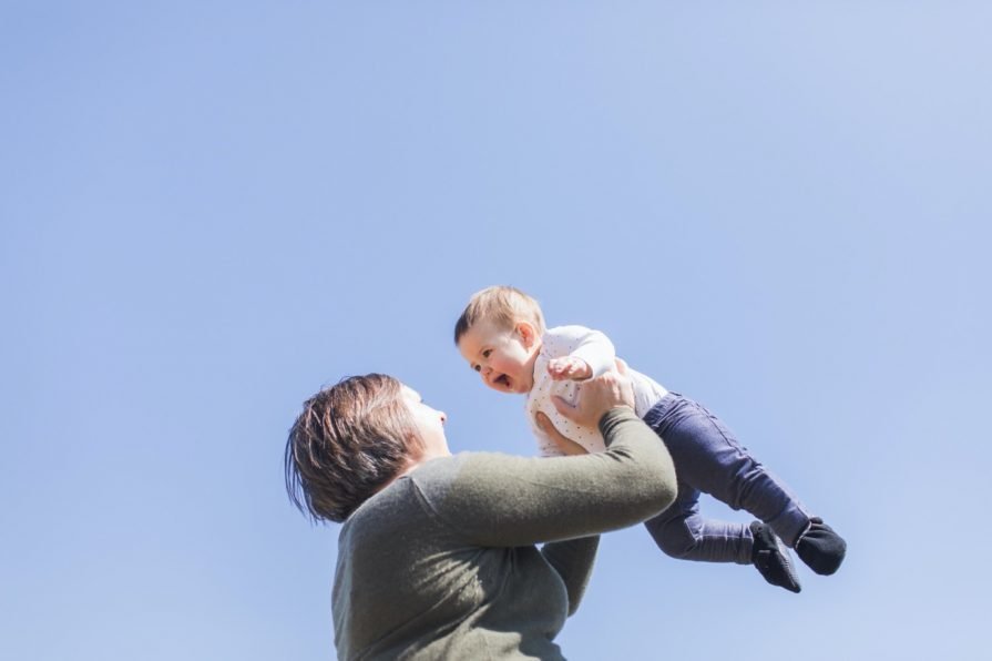 Family session in Philadelphia at Bartram's Garden