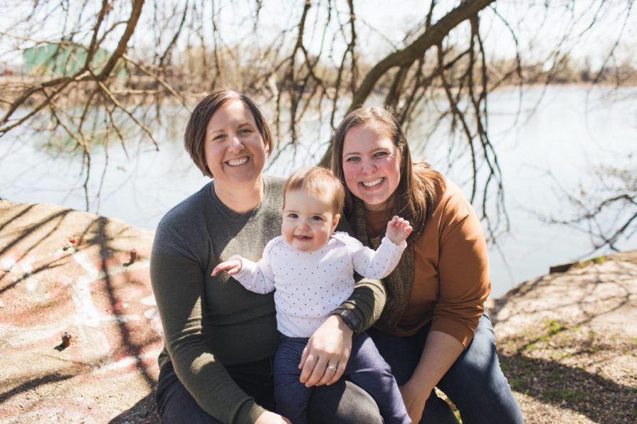 Family session in Philadelphia at Bartram's Garden