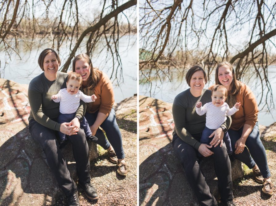 Family session in Philadelphia at Bartram's Garden