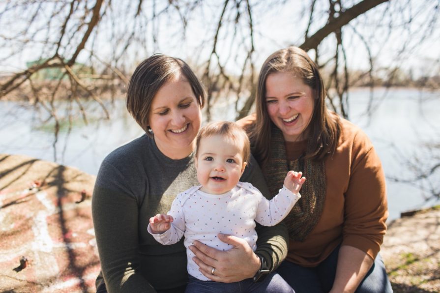 Family session in Philadelphia at Bartram's Garden