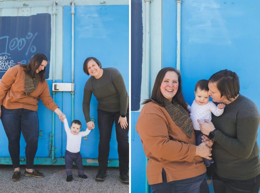 Family session in Philadelphia at Bartram's Garden
